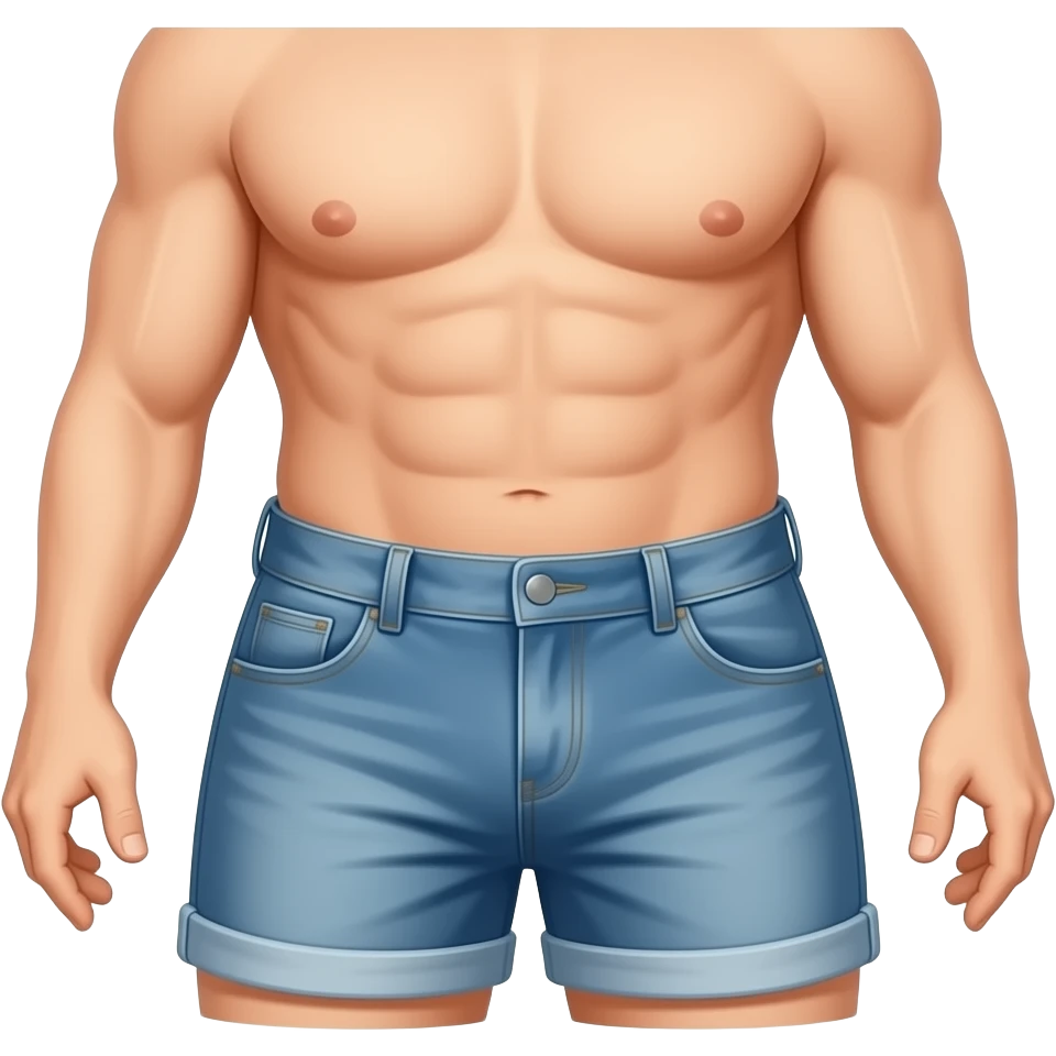 Spread out butt no pants no underwear naked emoji