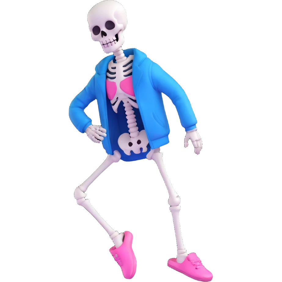 Sans the skeleton from Undertale emoji