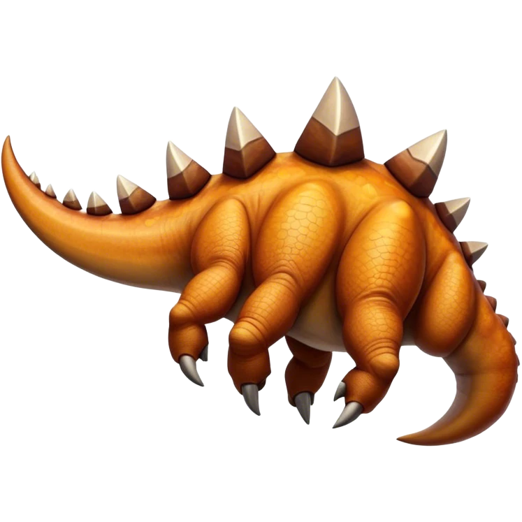 dinosaur claws showing like emoji