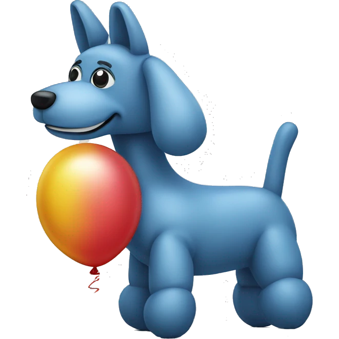 Balloon animal emoji