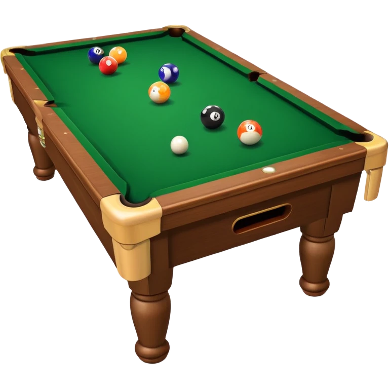 Pool table emoji