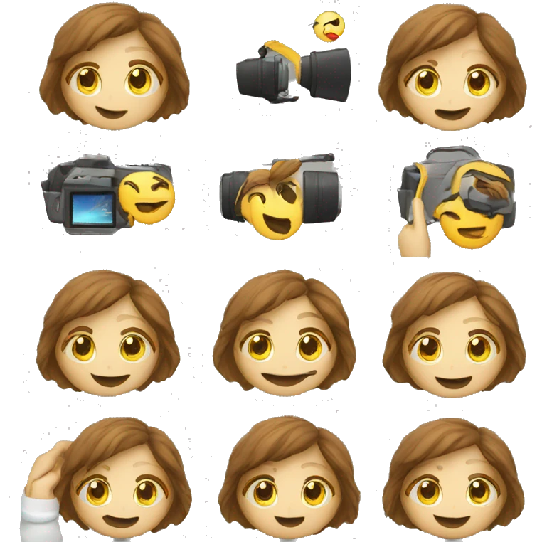 Video editor editing videos  emoji