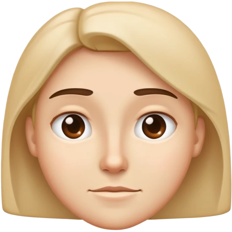 straight face with squinty eyes  emoji