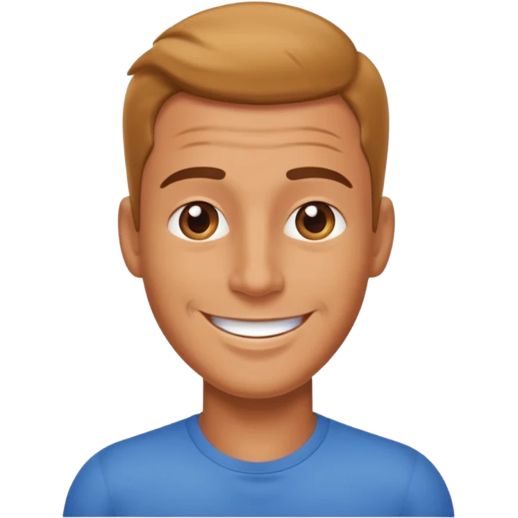 Smiling face with a large hard erection emoji