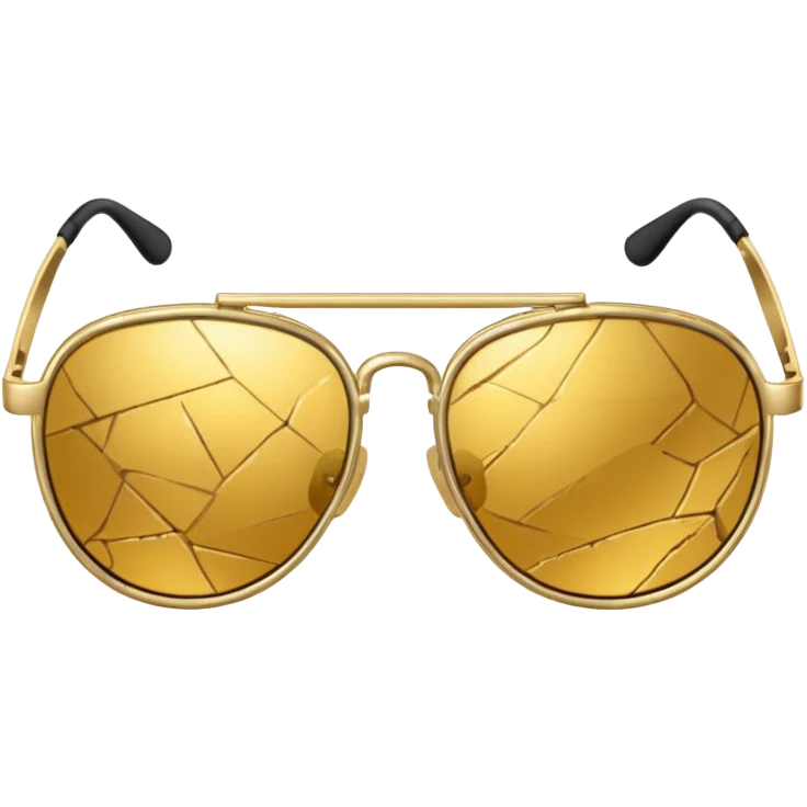 Sunglasses broken emoji