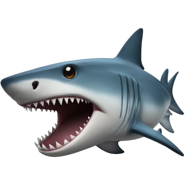 A tiger shark furry emoji