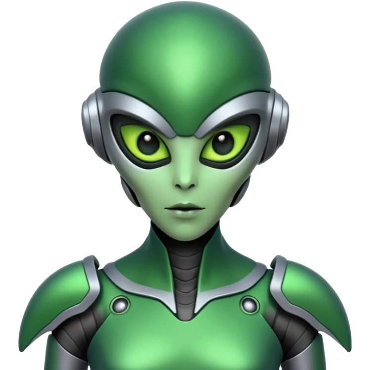 aliens look alike humans but very tech emoji