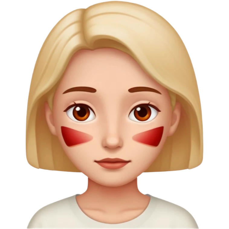 patient with reddened skin emoji