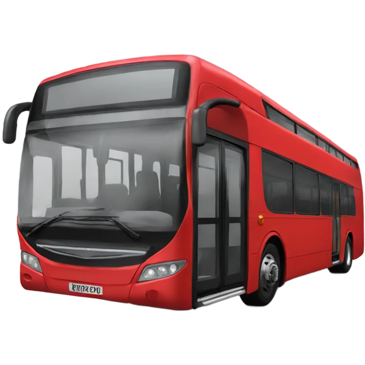 red BUS CITARO emoji