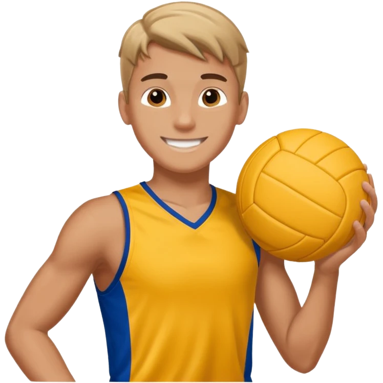 volleyball player boy emoji