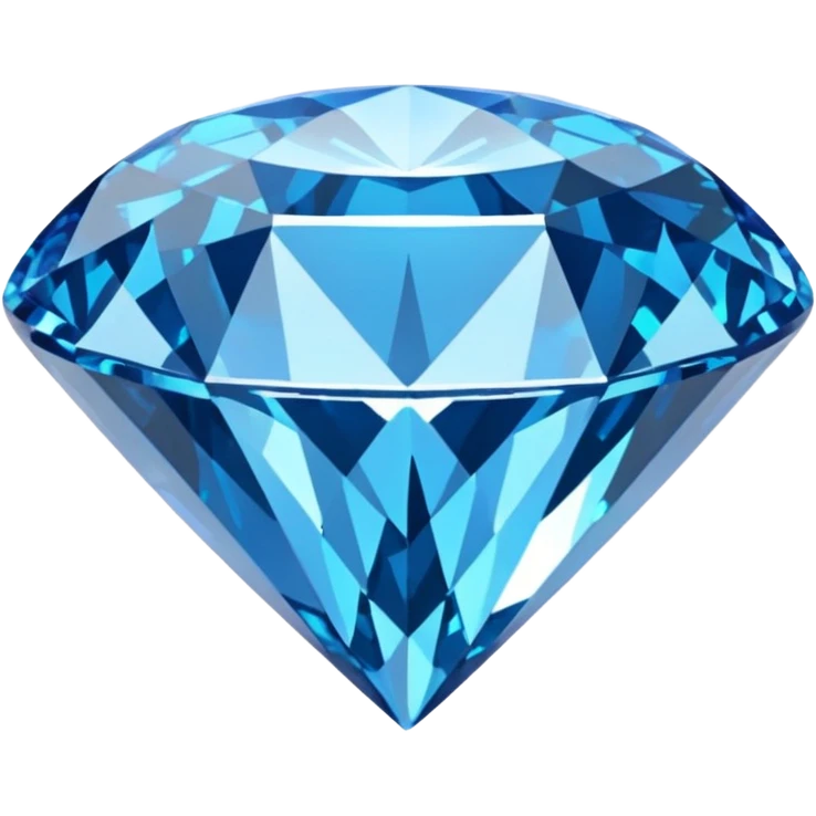 blue diamond emoji