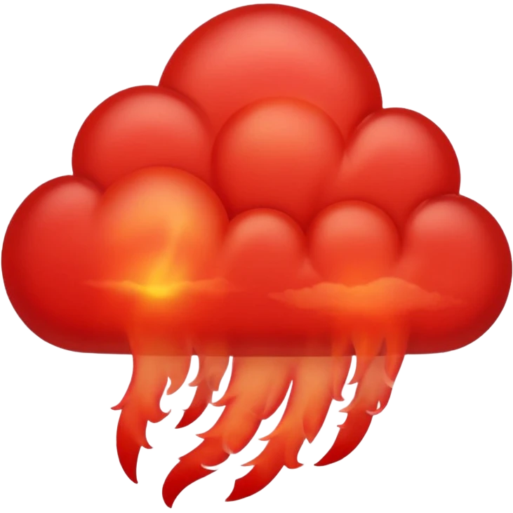 red smoke   emoji