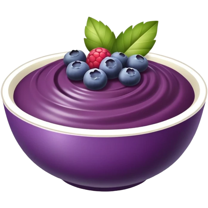 açai bowl emoji