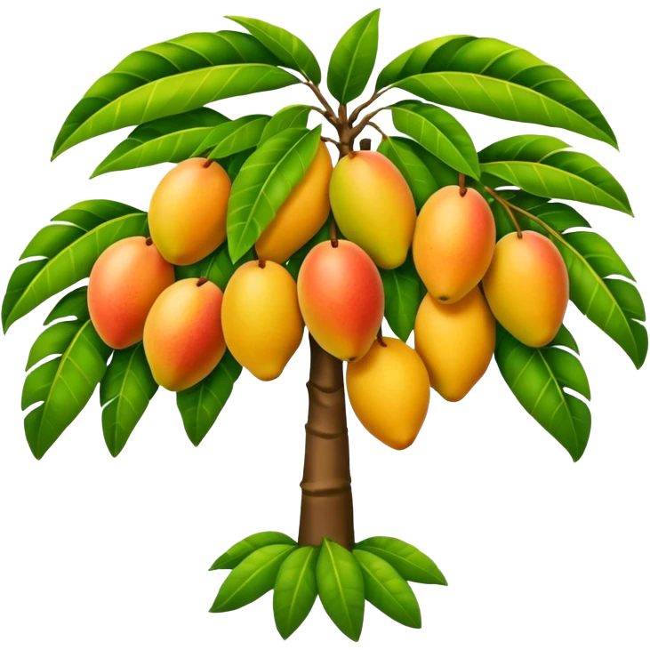 Mango tree emoji