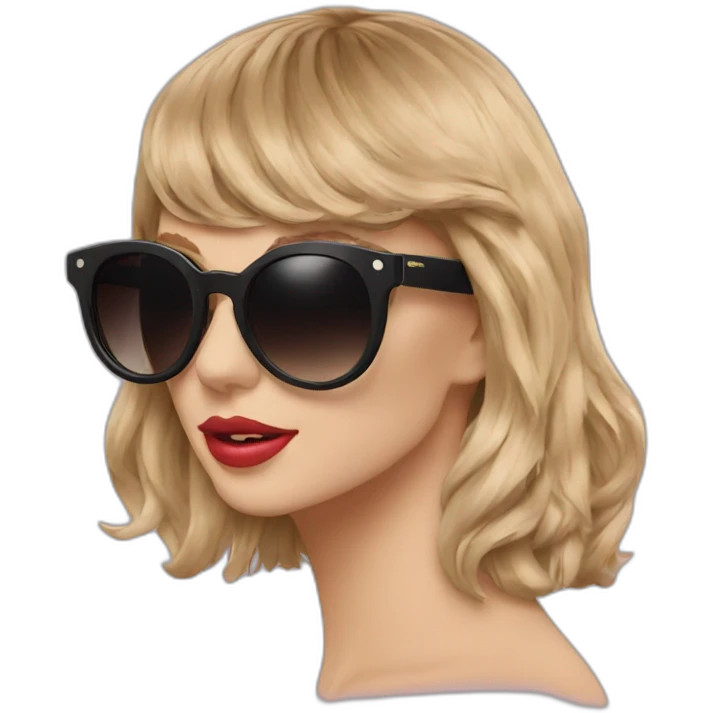 Taylor swift sunglasses emoji