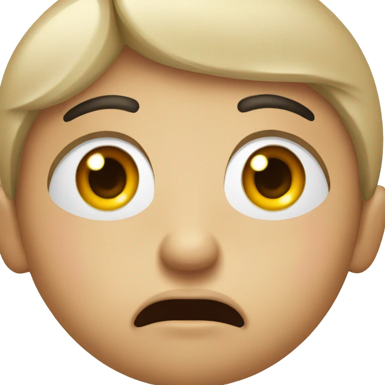 Who did that? Face emoji