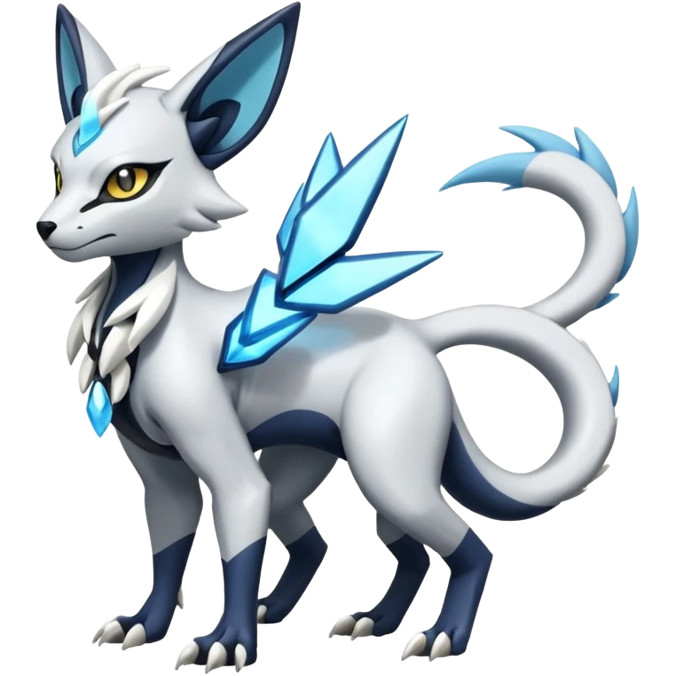 Genet-Absol-Kyurem-Zeraora-Primagen-fusion-creature  emoji
