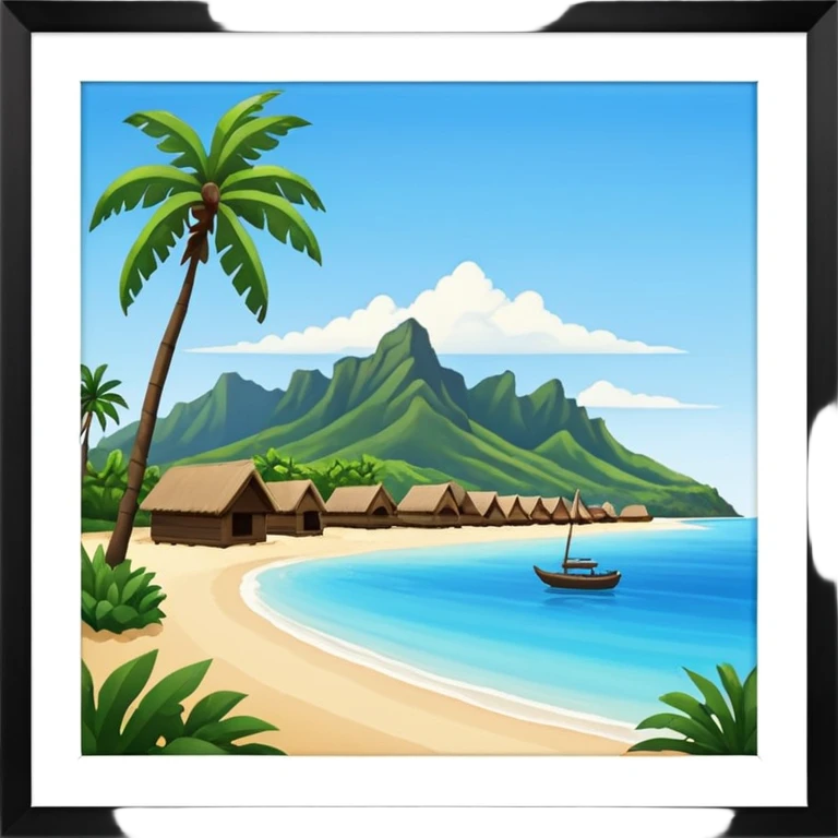 Moorea Island emoji