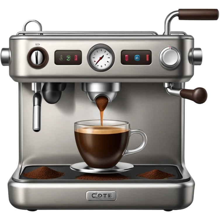 Coffee portafilter emoji