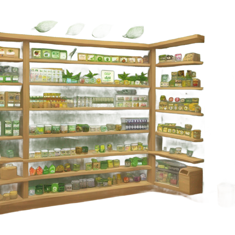 cannabis shop emoji