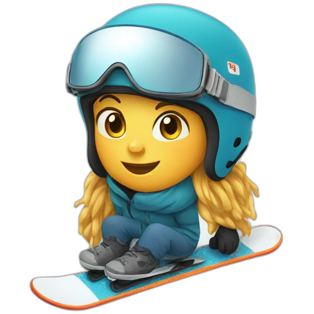Snowboarding  emoji