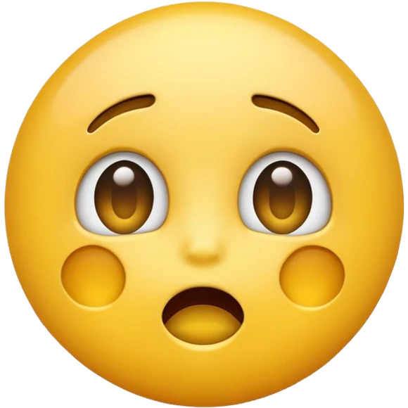 Shocked yellow emoji emoji