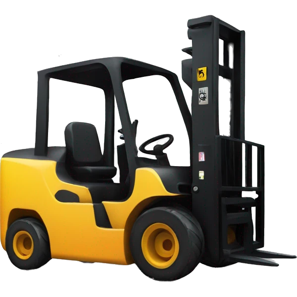 gamer forklift with leds emoji