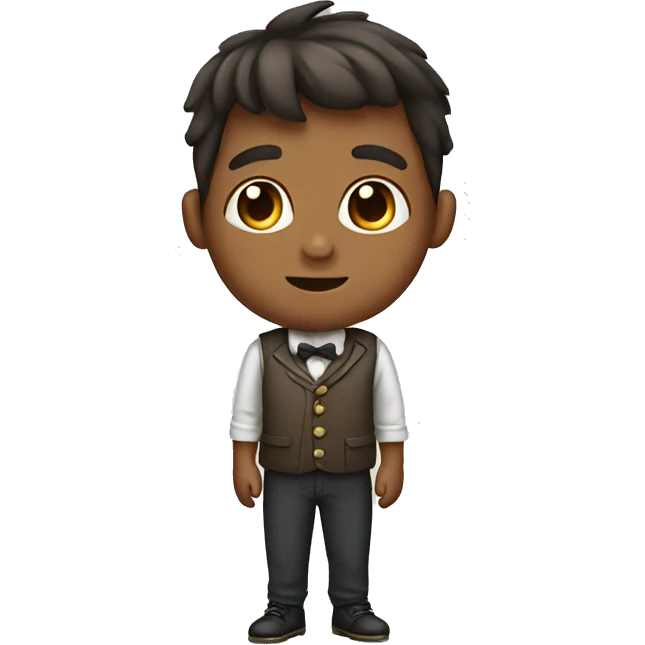 Boy with bow emoji
