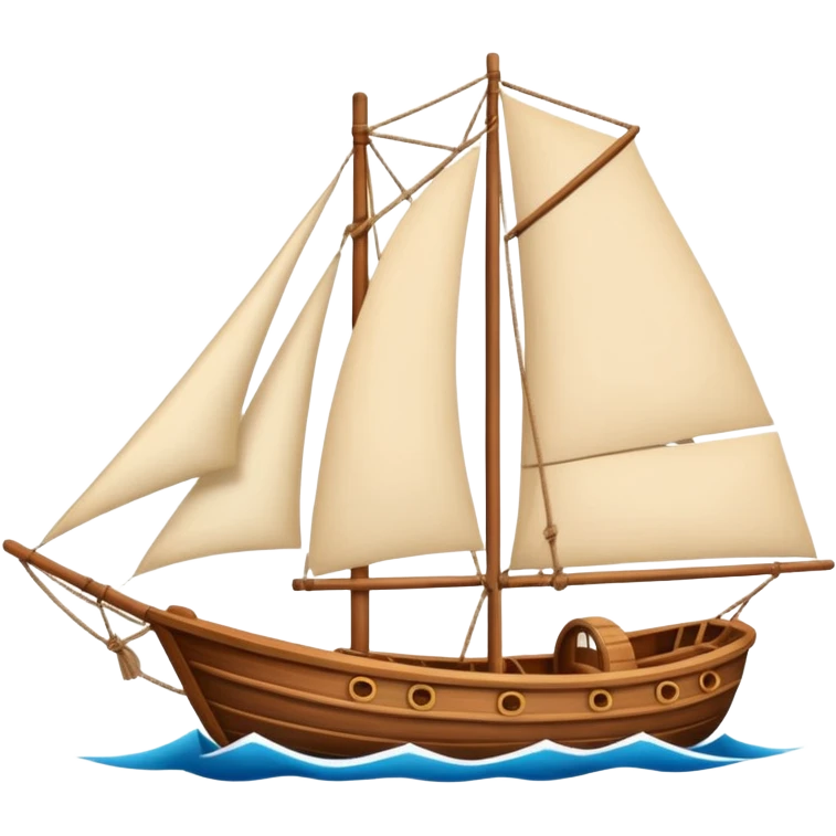 un barco navegando por el mundo emoji