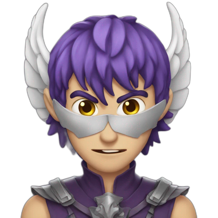 Wing demon emoji