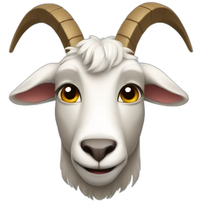 super hero goat emoji