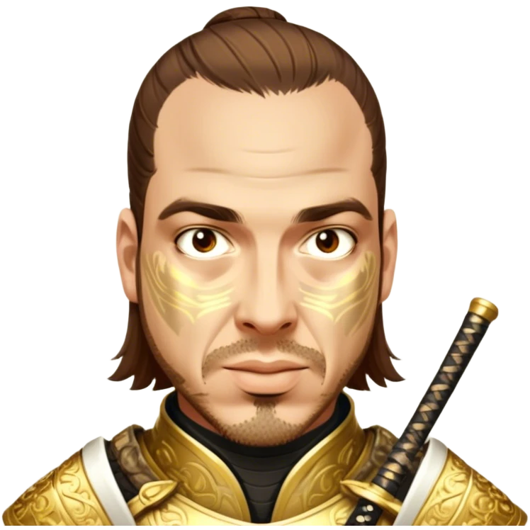 Golden Samurai emoji