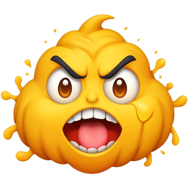 Gobbledygook, insane crazy cringe emoji