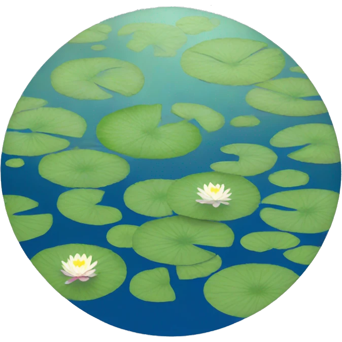 Monet's Water Lilies emoji