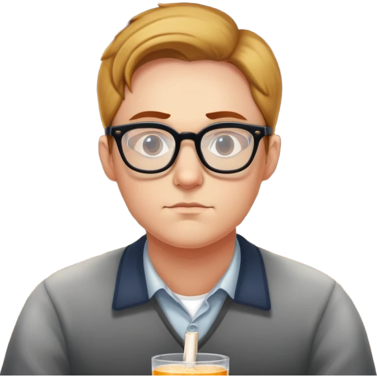 A really good bar trivia player emoji