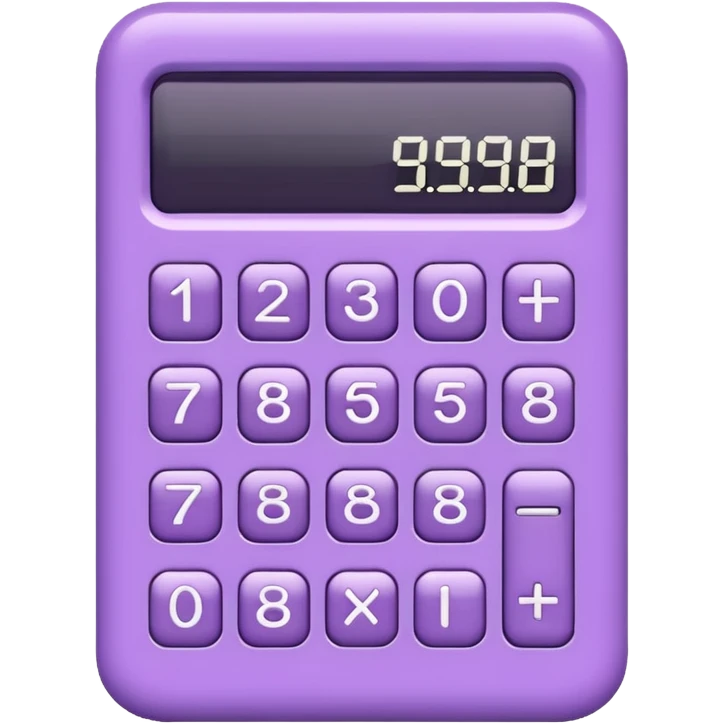 LILAC CALCULATOR emoji