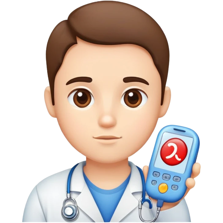 Type 1 diabetic cute emoji