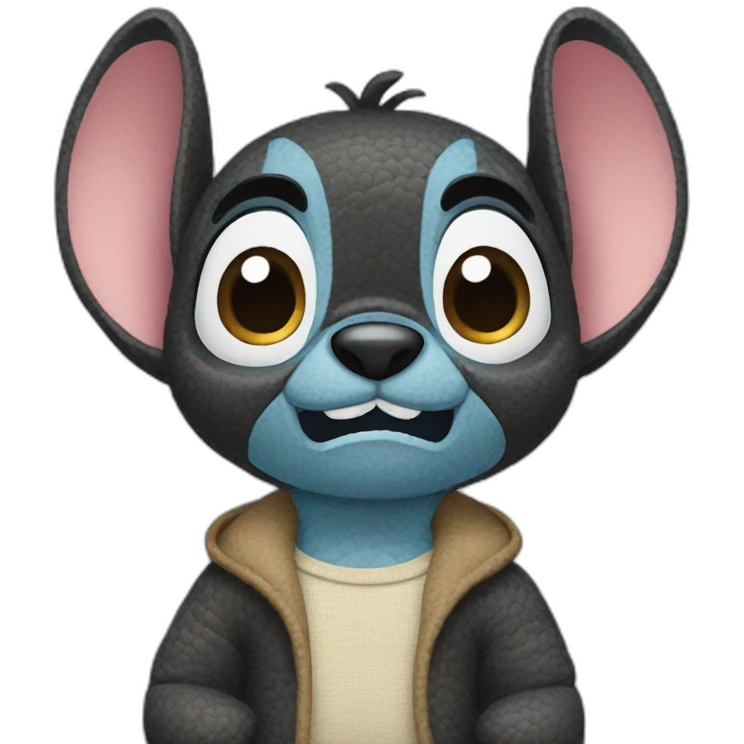Stitch mignon emoji