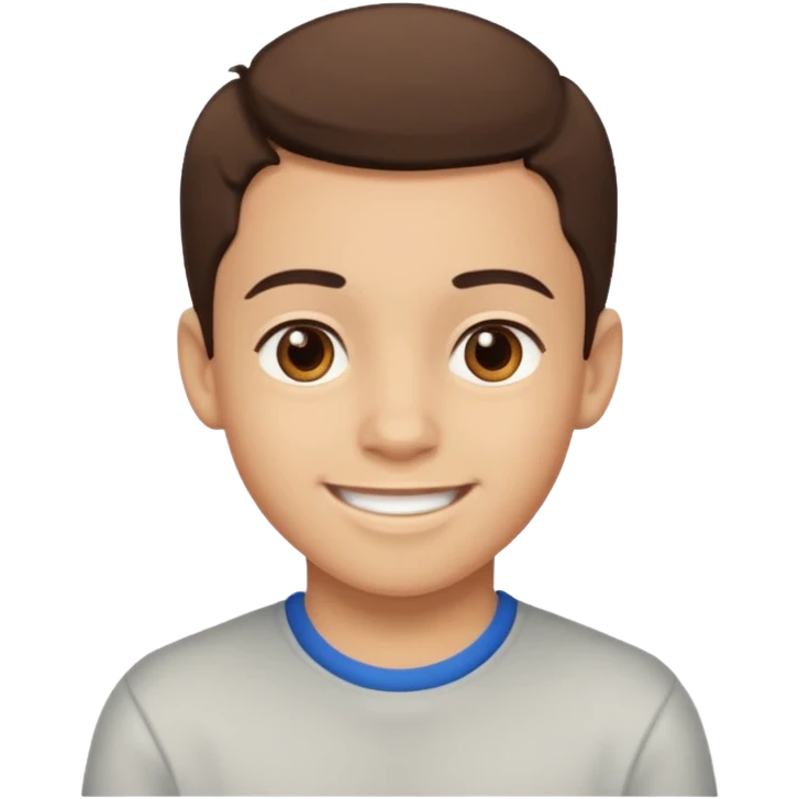 Boy smile emoji