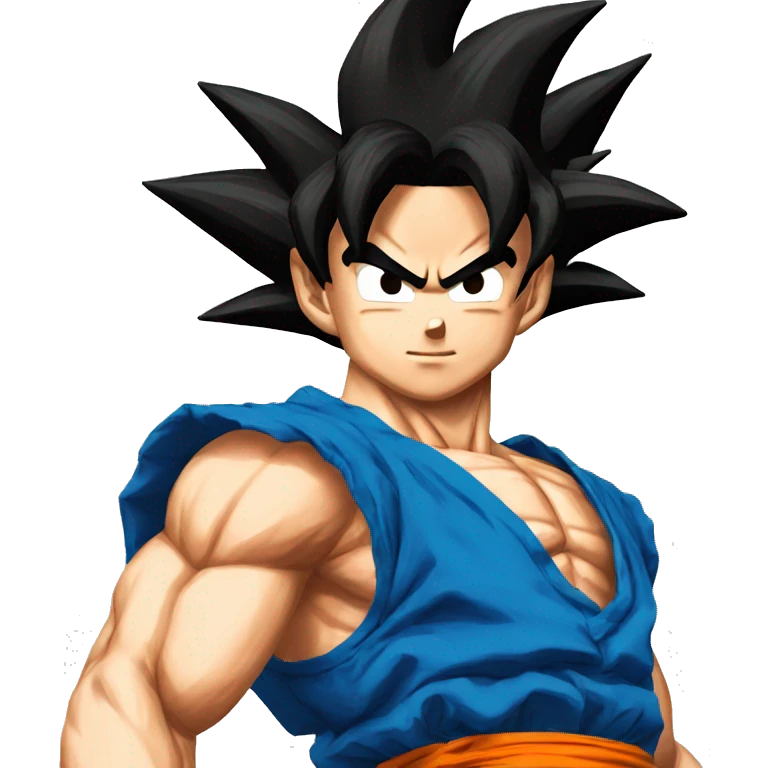 Goku super sayen blue emoji