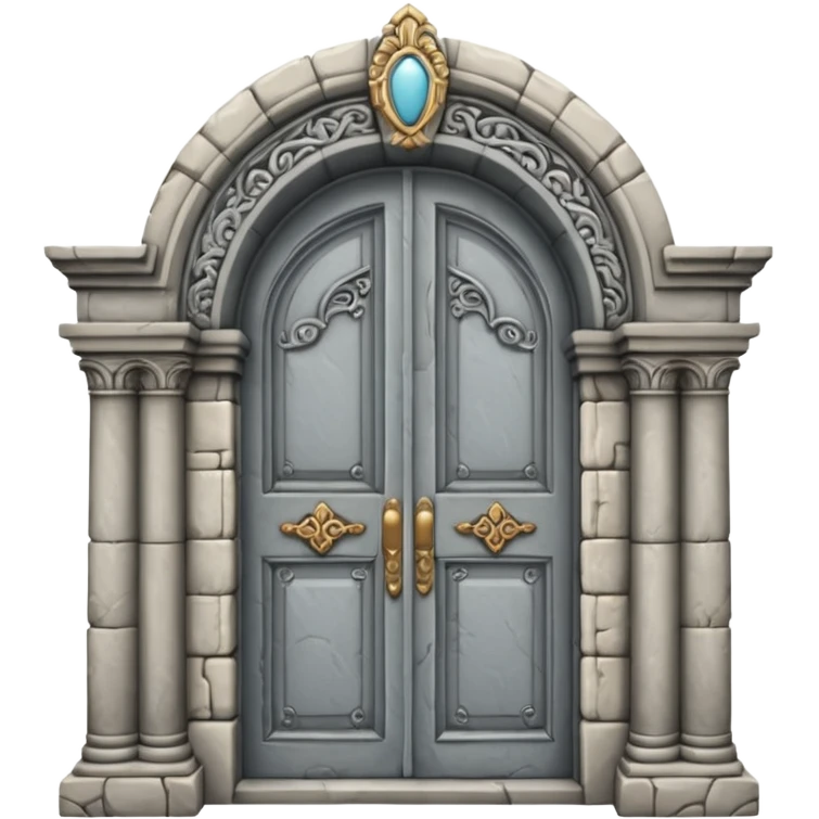 ancient door arch emoji emoji