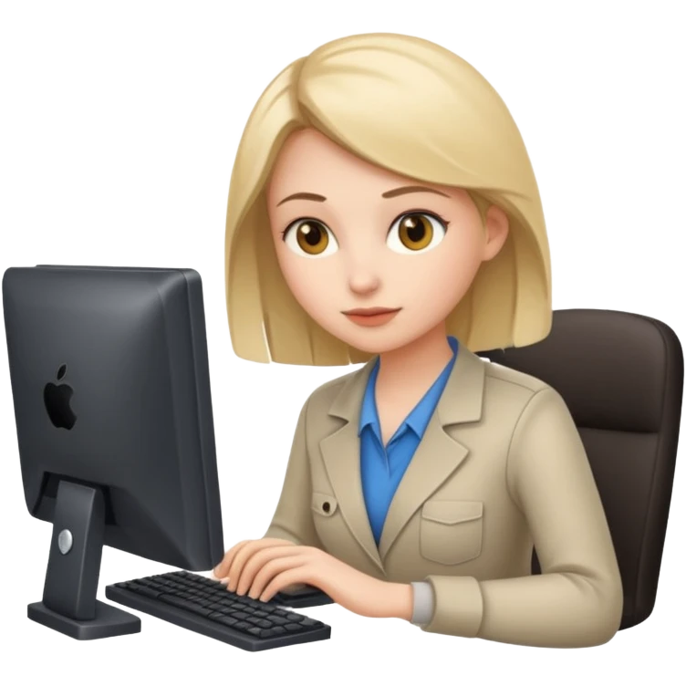 it-specialist-with-computer-and-code-female emoji