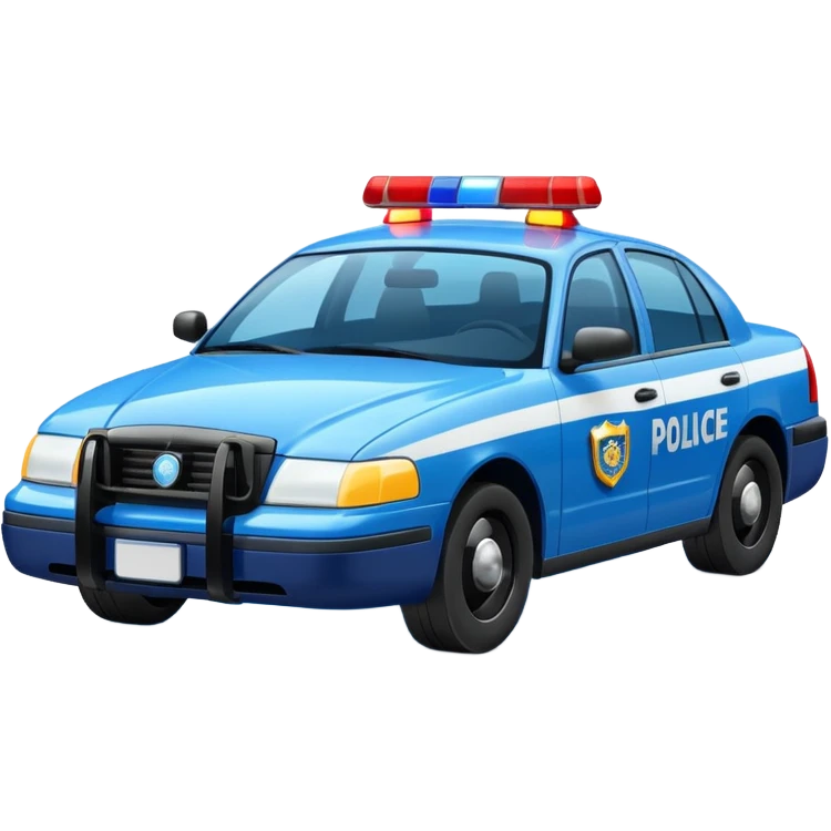 Police car emoji