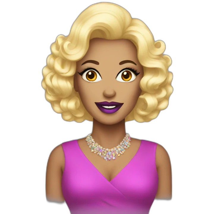 Drag queen emoji