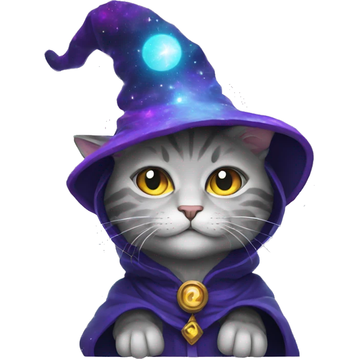 cosmic cat wizard  emoji