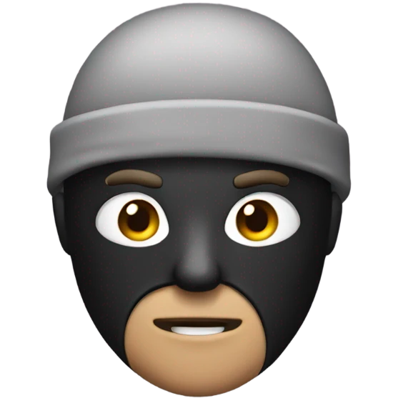 Robber with a bag  emoji