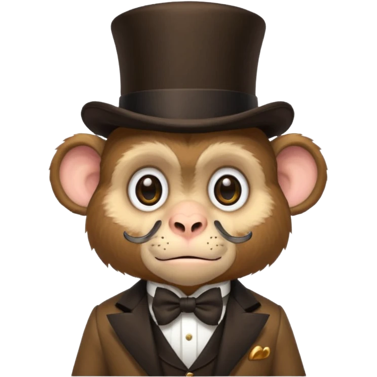 rich monkey emoji
