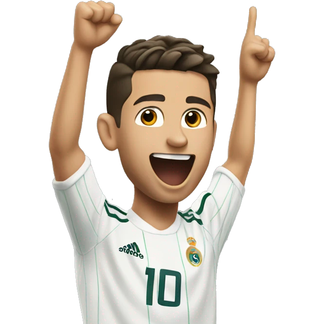 cristiano siuu celebration emoji