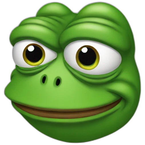 Pepe the frog emoji