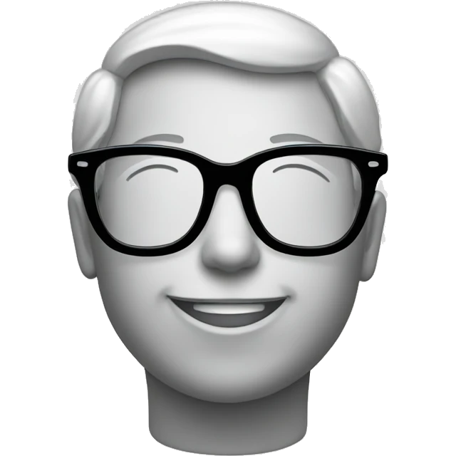 Smile with specs emoji